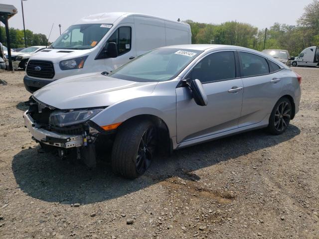 2HGFC2F80LH538144 - 2020 HONDA CIVIC SPORT 银色 照片 1