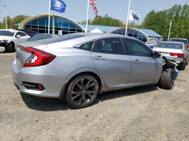 2HGFC2F80LH538144 - 2020 HONDA CIVIC SPORT 银色 照片 3