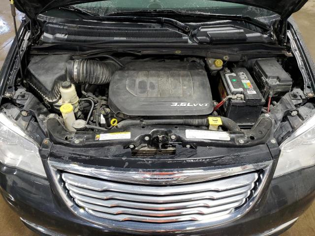 2A4RR8DGXBR619372 - 2011 CHRYSLER TOWN & COU TOURING L GRAY photo 12