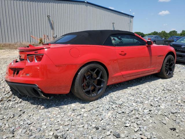 2G1FK3DJ7B9187389 - 2011 CHEVROLET CAMARO 2SS RED photo 3