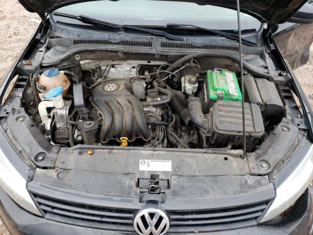 3VW2K7AJ1CM050018 - 2012 VOLKSWAGEN JETTA BASE 黑色 照片 11