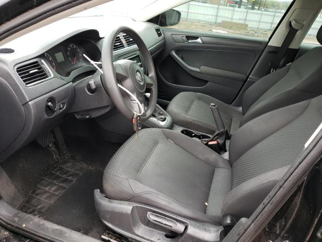 3VW2K7AJ1CM050018 - 2012 VOLKSWAGEN JETTA BASE 黑色 照片 7