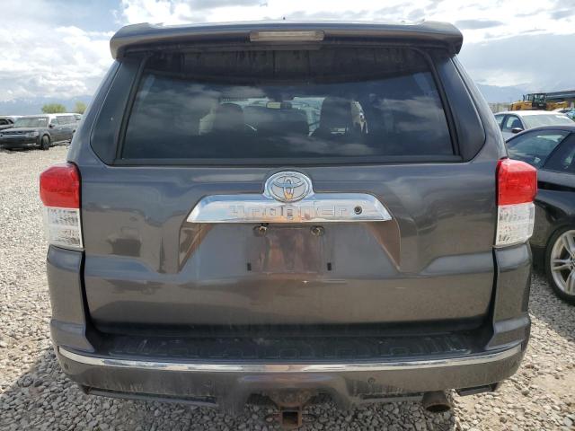 JTEBU5JR9D5147168 - 2013 TOYOTA 4RUNNER SR5 GRAY photo 6