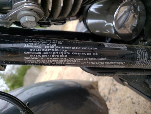 1HD1KHC13MB607004 - 2021 HARLEY-DAVIDSON FLTRX 灰色 照片 9