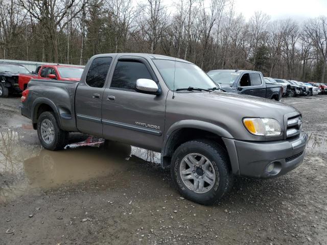 5TBBT44194S446136 - 2004 TOYOTA TUNDRA ACCESS CAB SR5 GRAY photo 4