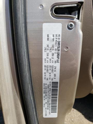 2C4RC1CG1DR614855 - 2013 CHRYSLER TOWN & COU TOURING L BEIGE photo 13