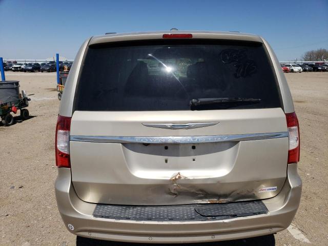 2C4RC1CG1DR614855 - 2013 CHRYSLER TOWN & COU TOURING L BEIGE photo 6