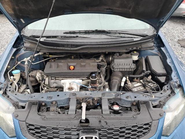 2HGFG3B9XCH518282 - 2012 HONDA CIVIC EXL BLUE photo 11