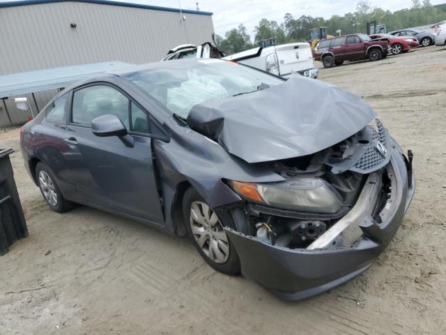 2HGFG3B56CH525422 - 2012 HONDA CIVIC LX CHARCOAL photo 4