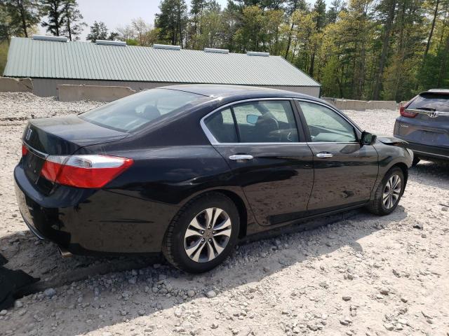 1HGCR2F30FA081649 - 2015 HONDA ACCORD LX BLACK photo 3