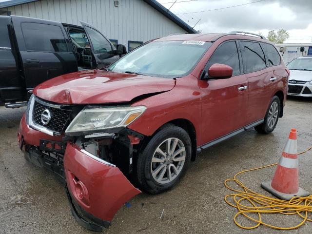 5N1AR2MNXGC634366 - 2016 NISSAN PATHFINDER S BURGUNDY photo 1