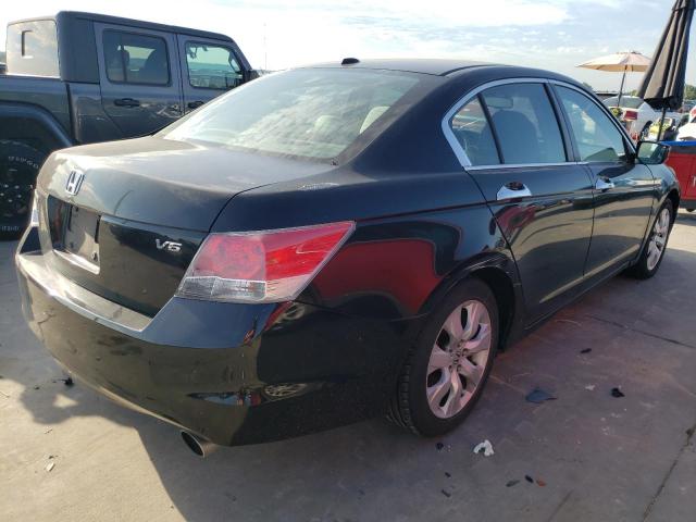 1HGCP3F86AA005644 - 2010 HONDA ACCORD EXL BLACK photo 3