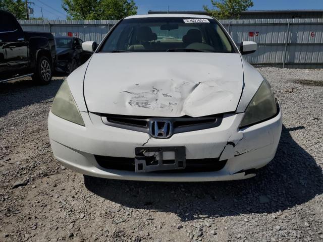 1HGCM56835A079923 - 2005 HONDA ACCORD EX WHITE photo 5