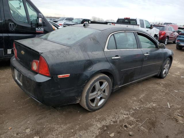 1G1ZC5E07CF210528 - 2012 CHEVROLET MALIBU 1LT BLACK photo 3