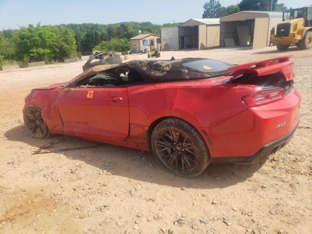 1G1FK3D61J0109307 - 2018 CHEVROLET CAMARO ZL1 წითელი ფოტო 2