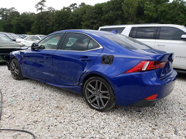 JTHBA1D29G5028530 - 2016 LEXUS IS 200T BLUE photo 2