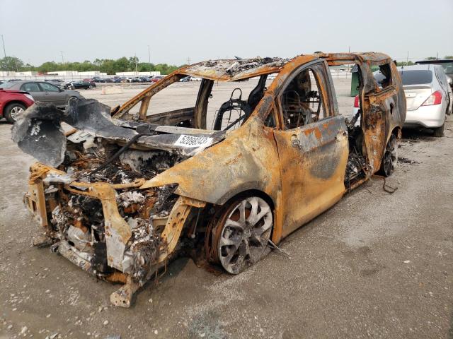 2C4RC1BG4NR201458 - 2022 CHRYSLER PACIFICA TOURING L Այրված լուսանկար 1