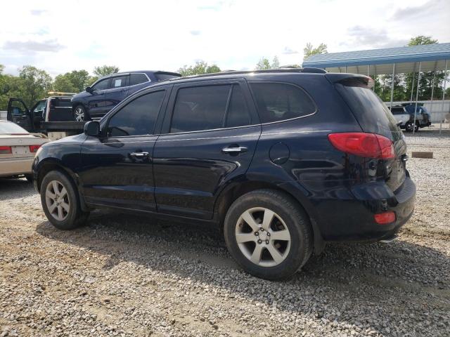 5NMSH13E87H107029 - 2007 HYUNDAI SANTA FE SE BLUE photo 2