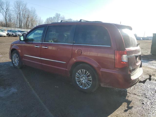 2C4RC1CG5DR558709 - 2013 CHRYSLER TOWN & COU TOURING L RED photo 2