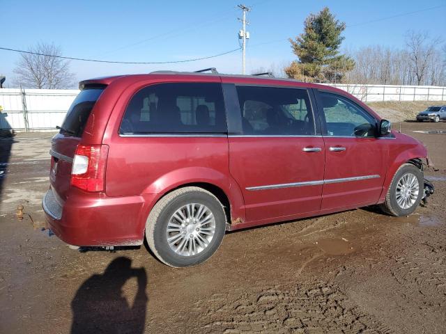 2C4RC1CG5DR558709 - 2013 CHRYSLER TOWN & COU TOURING L RED photo 3