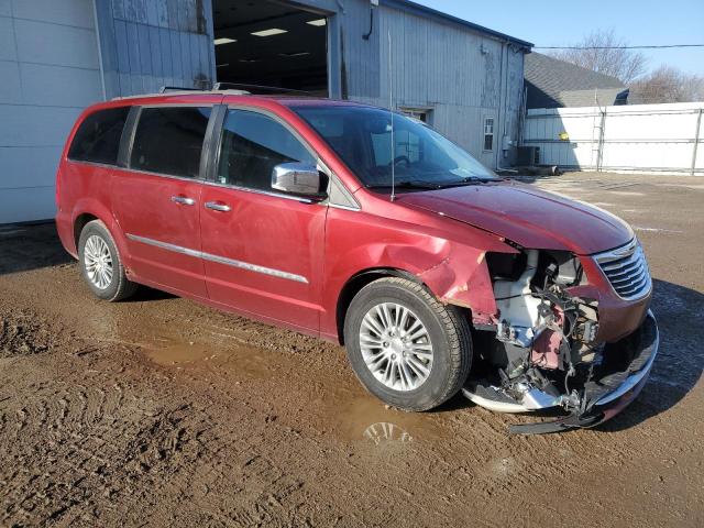 2C4RC1CG5DR558709 - 2013 CHRYSLER TOWN & COU TOURING L RED photo 4