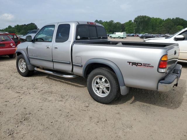 5TBRT341X2S234416 - 2002 TOYOTA TUNDRA ACCESS CAB SILVER photo 2