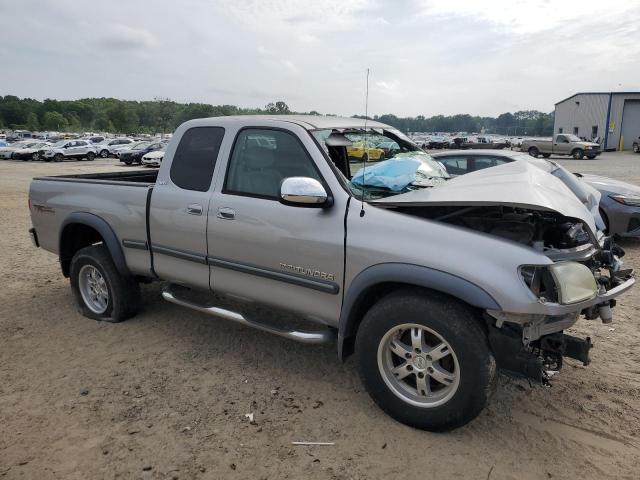 5TBRT341X2S234416 - 2002 TOYOTA TUNDRA ACCESS CAB SILVER photo 4