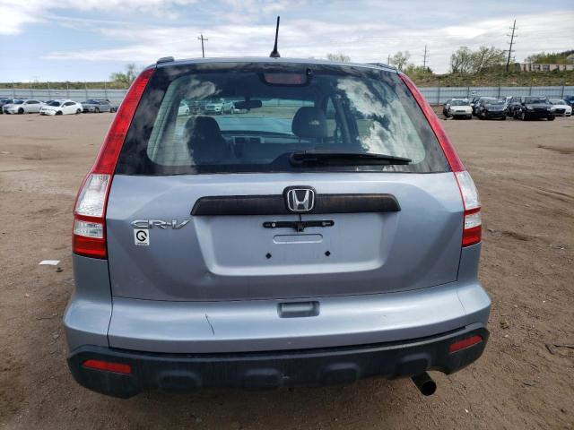 5J6RE38399L022822 - 2009 HONDA CR-V LX BLUE photo 6