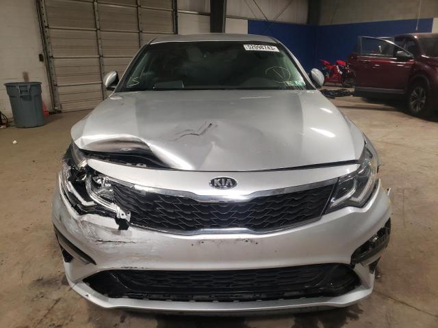 5XXGT4L35KG359610 - 2019 KIA OPTIMA LX SILVER photo 5