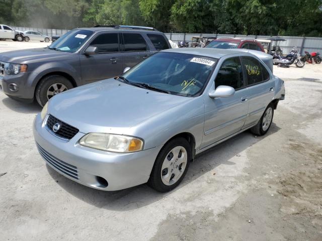 3N1CB51D63L780702 - 2003 NISSAN SENTRA XE SILVER photo 1