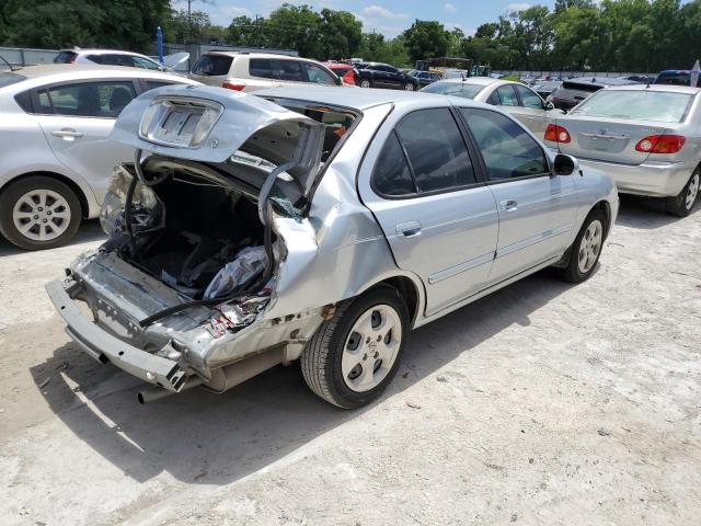 3N1CB51D63L780702 - 2003 NISSAN SENTRA XE SILVER photo 3