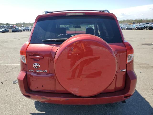 JTMBK31V375038074 - 2007 TOYOTA RAV4 LIMITED RED photo 6