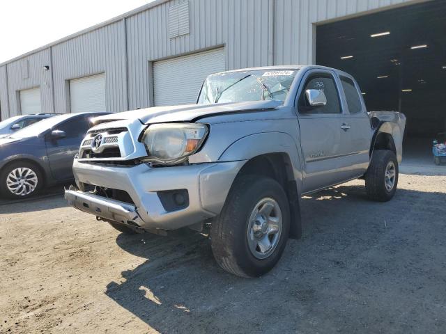 5TFTX4GN9EX035619 - 2014 TOYOTA TACOMA PRERUNNER ACCESS CAB SILVER photo 1