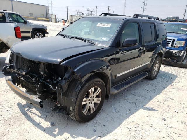 5N1AR1NN0BC633454 - 2011 NISSAN PATHFINDER S BLACK photo 1