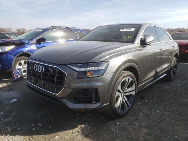 WA1CVAF14LD005732 - 2020 AUDI Q8 PRESTIGE GRAY photo 2