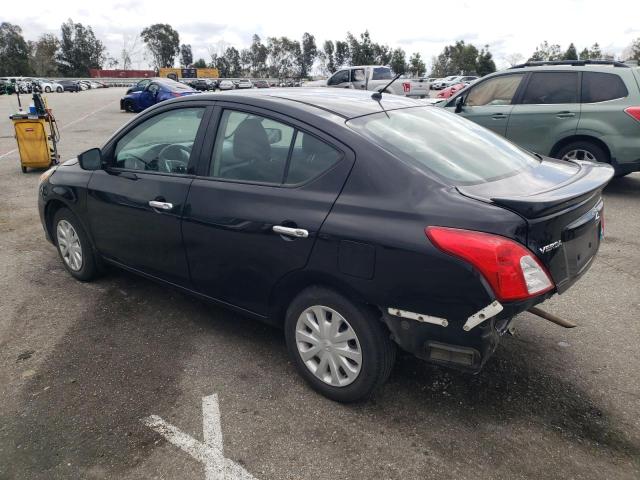 3N1CN7AP2FL898814 - 2015 NISSAN VERSA S BLACK photo 2