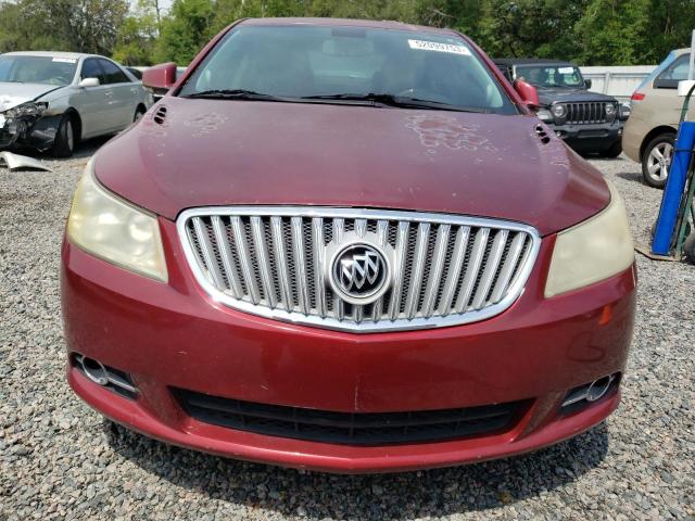 1G4GE5EV3AF147196 - 2010 BUICK LACROSSE CXS BURGUNDY photo 5