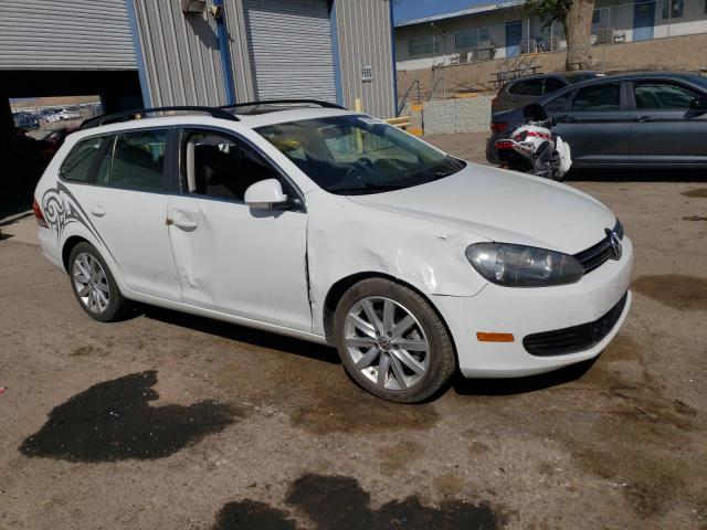 3VWPL7AJ5EM625307 - 2014 VOLKSWAGEN JETTA TDI WHITE photo 4