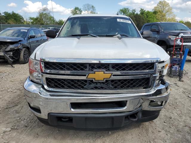 1GC2KXCG6CZ203494 - 2012 CHEVROLET SILVERADO K2500 HEAVY DUTY LT WHITE photo 5