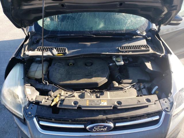 1FMCU0J98EUD22119 - 2014 FORD ESCAPE TITANIUM GRAY photo 12