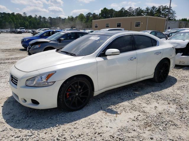 1N4AA5AP3DC838690 - 2013 NISSAN MAXIMA S WHITE photo 1