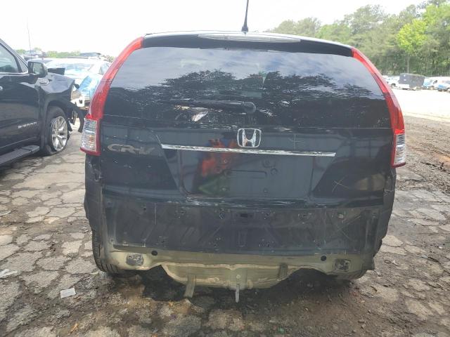 5J6RM3H37CL048278 - 2012 HONDA CR-V LX BLACK photo 6