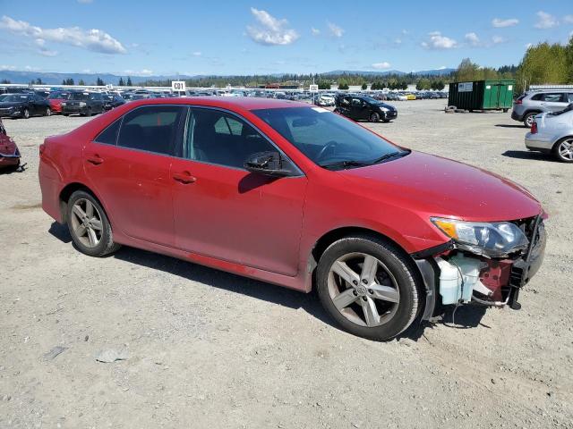 4T1BF1FK5EU792020 - 2014 TOYOTA CAMRY L RED photo 4