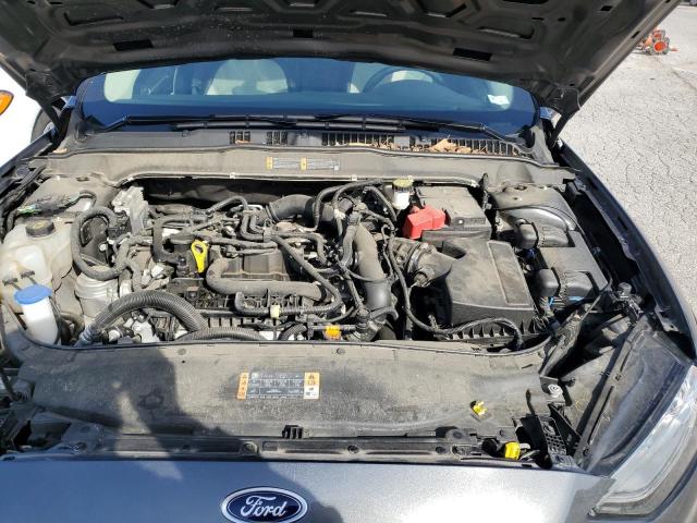 3FA6P0HDXLR249641 - 2020 FORD FUSION SE GRAY photo 11