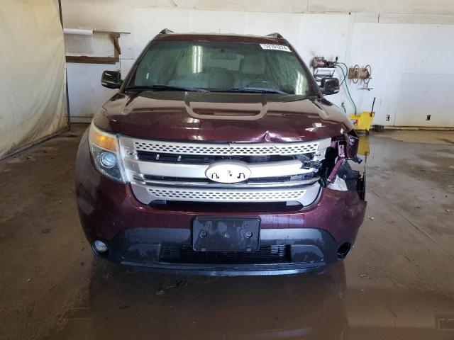 1FMHK7D88BGA72334 - 2011 FORD EXPLORER XLT BURGUNDY photo 5