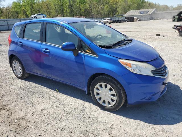 3N1CE2CP2EL437482 - 2014 NISSAN VERSA NOTE S BLUE photo 4