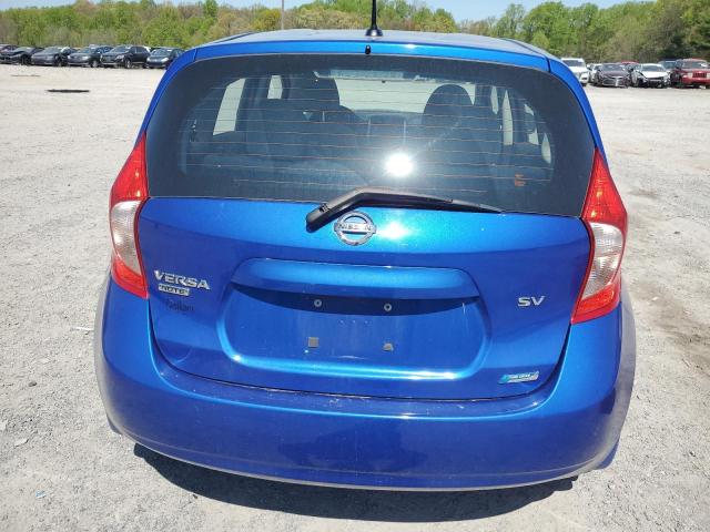 3N1CE2CP2EL437482 - 2014 NISSAN VERSA NOTE S BLUE photo 6