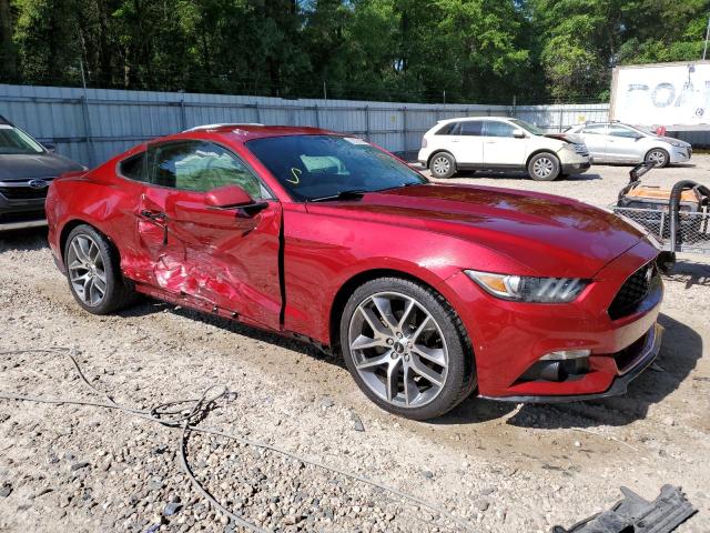 1FA6P8TH7F5352256 - 2015 FORD MUSTANG RED photo 4