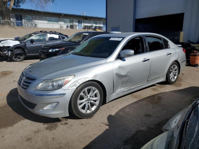 KMHGC4DD3CU179301 - 2012 HYUNDAI GENESIS 3.8L SILVER photo 1