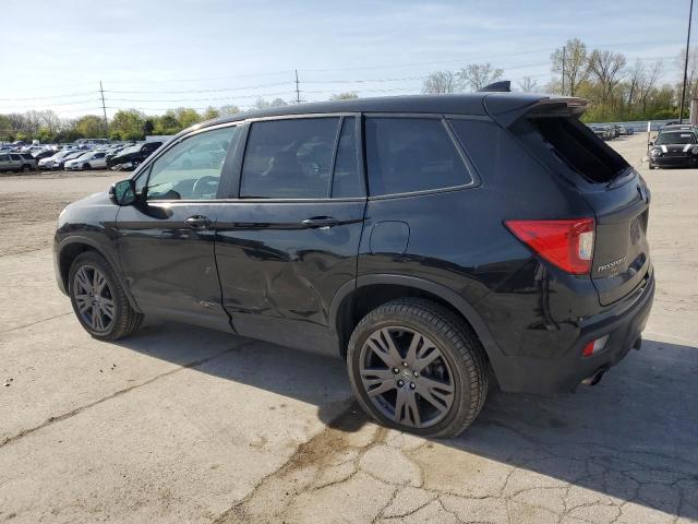 5FNYF8H52MB000167 - 2021 HONDA PASSPORT EXL შავი ფოტო 2